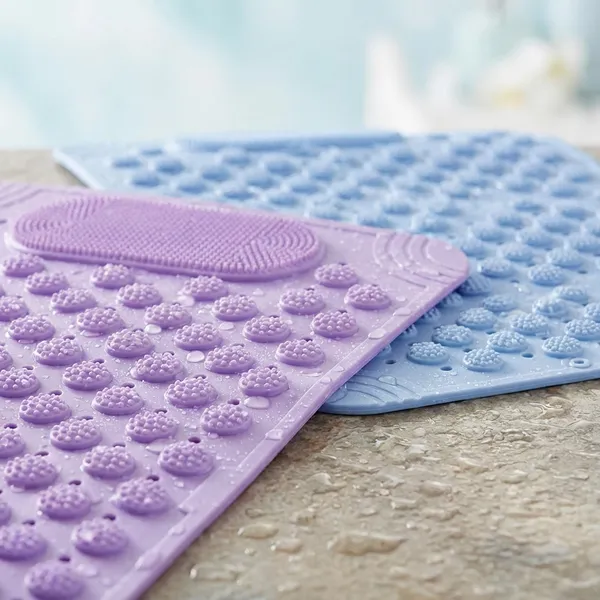 Pack_Of_2_Purple_Blue_Rubber_Anti_Skid_Bathroom_Floor_Mat_69_X_36_Cm