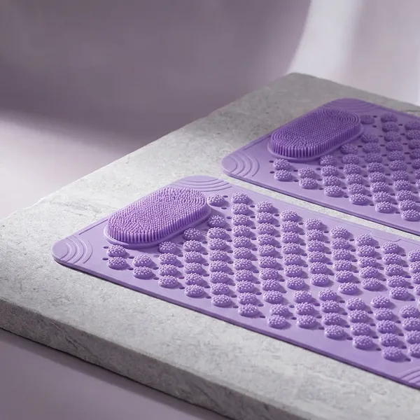 Pack_Of_2_Purple_Rubber_Anti_Skid_Bathroom_Floor_Mat_69_X_36_Cm