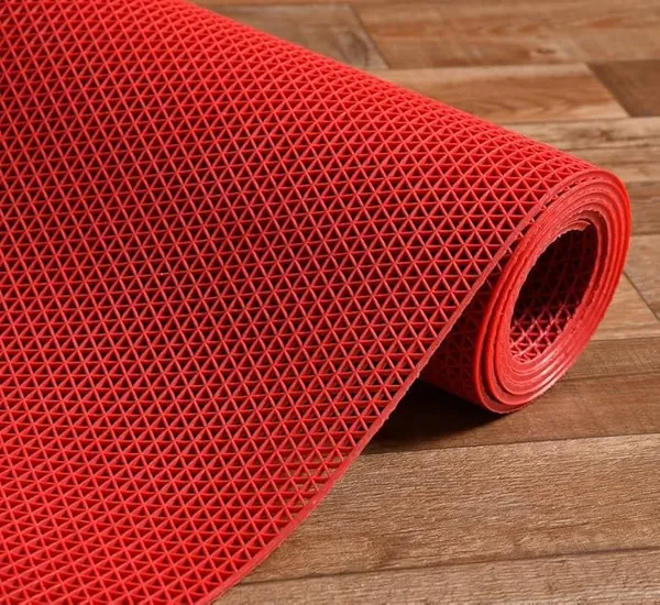 Red_Waterproof_Jali_Rubber_Bathroom_Swimming_Pool_Anti_Skid_Bath_Mat