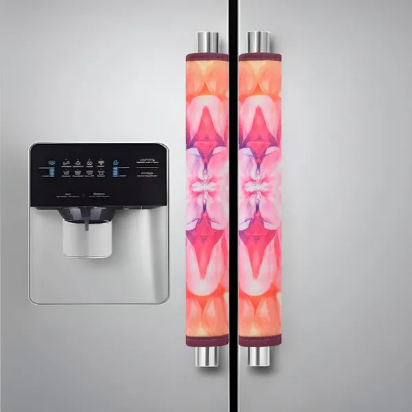 Pack_Of_2_Multicolor_Fridge_Handle_Cover_Non_Woven_Printed_Set