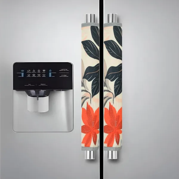 Pack_Of_2_Black_Fridge_Handle_Cover_Non_Woven_Printed_Set