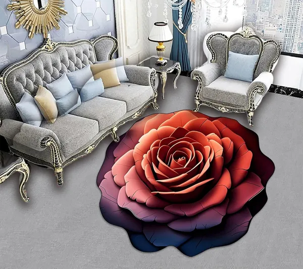 Gray_Floral_Plush_Diatomaceous_Earth_Floor_Mat_Soft_Super_Absorbent_Quick_Dry_Anti_Slip