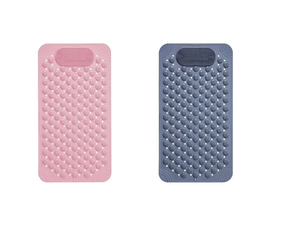 Pack_Of_2_Pink_Grey_Anti_Skid_Bathroom_Floor_Mat_Foot_Scrubber_Quick_Dry_Durable_Anti_Slip_69_X_36_Cm