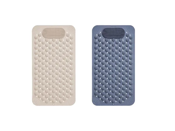 Pack_Of_2_Beige_Grey_Anti_Skid_Bathroom_Floor_Mat_Foot_Scrubber_Quick_Dry_Durable_Anti_Slip_69_X_36_Cm