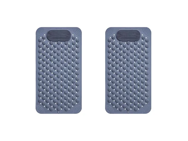 Pack_Of_2_Grey_Rubber_Anti_Skid_Bathroom_Floor_Mat_69_X_36_Cm