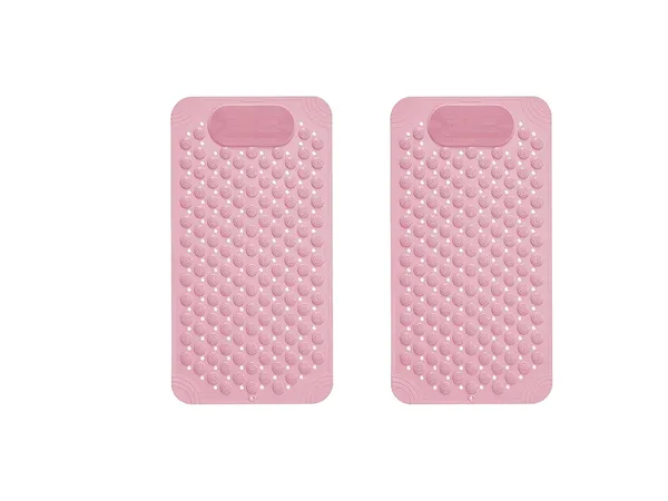 Pack_Of_2_Pink_Rubber_Anti_Skid_Bathroom_Floor_Mat_69_X_36_Cm
