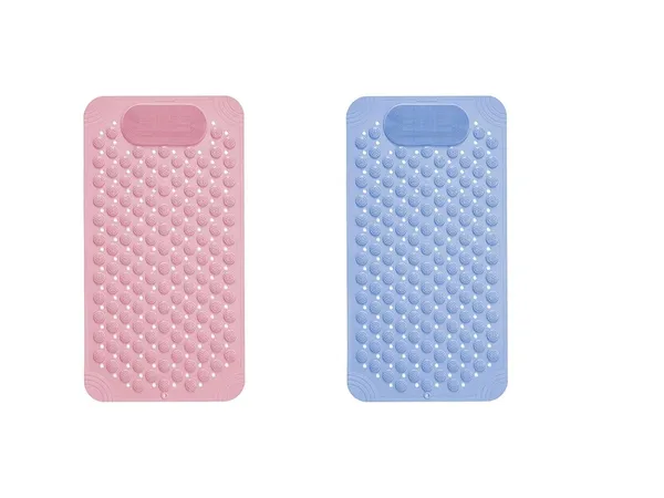 Pack_Of_2_Pink_Blue_Anti_Skid_Bathroom_Floor_Mat_Foot_Scrubber_Quick_Dry_Durable_Anti_Slip_69_X_36_Cm