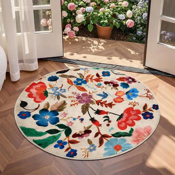 Bright_Floral_Fabric_Round_Floral_Area_Rug