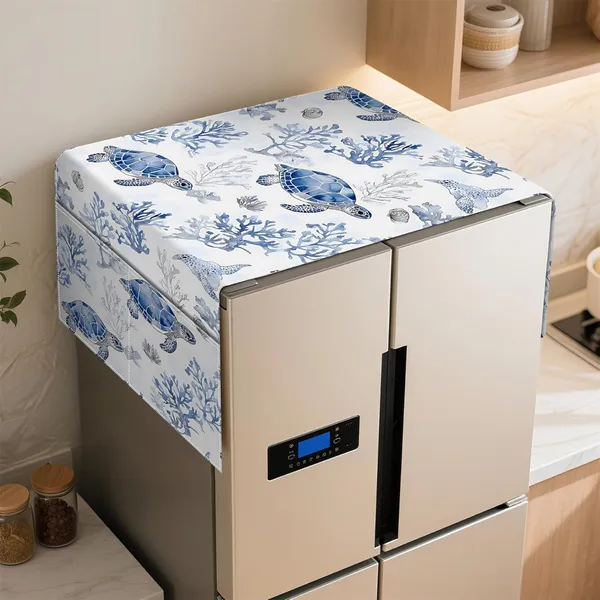 Pack_Of_2_Printed_Fabric_Refrigerator_Cover_Handle_Combo