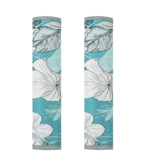 Pack_Of_2_Sky_Blue_Fabric_Refrigerator_Cover_Handle_Combo