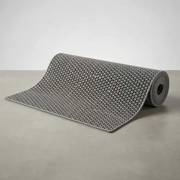Grey_Waterproof_Jali_Rubber_Bathroom_Swimming_Pool_Anti_Skid_Bath_Mat