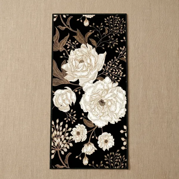 Floral_Printed_Polypropylene_Anti_Skid_Washable_Soft_Bedside_Runner_Carpet_40_X_120_Cm