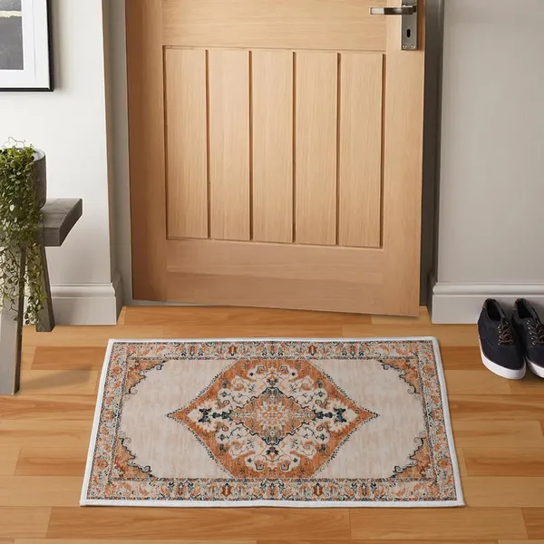 Decorative_Polyester_Rug_for_Living_Room_Bedroom_&_Hall_�_Soft_Anti_Slip_Floor_Carpet_for_Home_D�cor_Modern_Stylish_Area_Rug_for_Sofa_Bedside_Office_(Earth_Tones)_(18x28_inch)