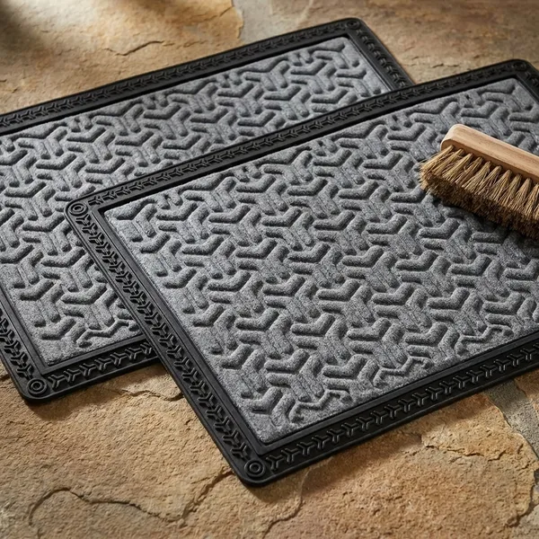 Pack_Of_2_Grey_Rubber_Coir_Moulded_Entryway_Door_Mat