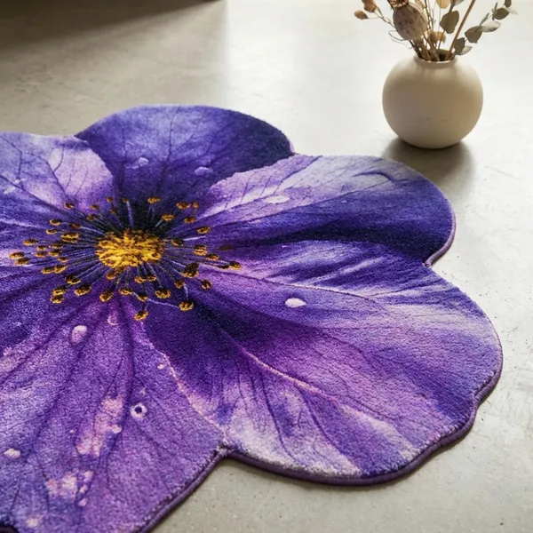 Blue_Floral_Plush_Diatomaceous_Earth_Floor_Mat_Soft_Super_Absorbent_Quick_Dry_Anti_Slip