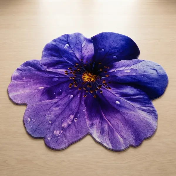 Blue_Floral_Plush_Diatomaceous_Earth_Floor_Mat_Soft_Super_Absorbent_Quick_Dry_Anti_Slip