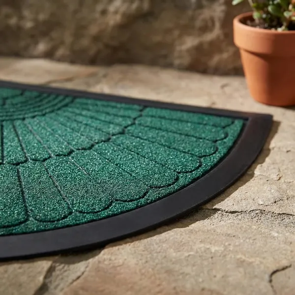 Green_Rubber_Coir_Moulded_Entryway_Rug_Semicircular_Door_Entrance_Mat