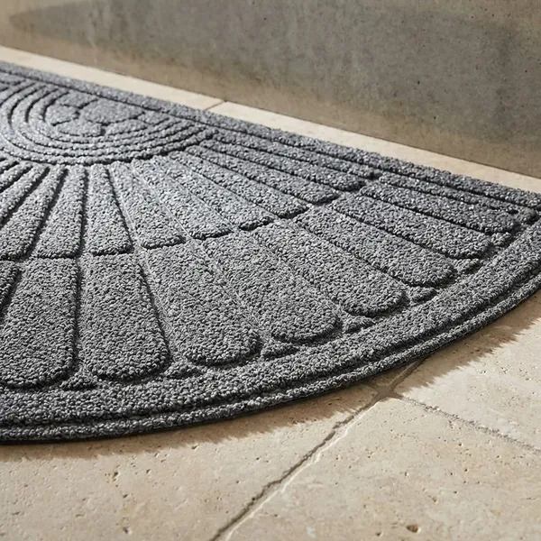 Grey_Rubber_Coir_Moulded_Entryway_Rug_Semicircular_Door_Entrance_Mat