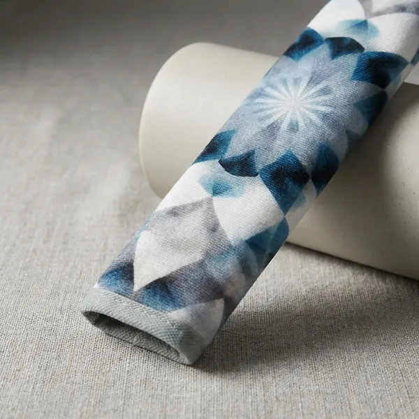Pack_Of_2_Blue_Fabric_Refrigerator_Handle_Cover