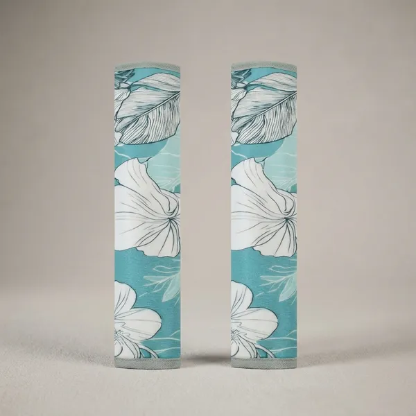 Pack_Of_2_Sky_Blue_Fabric_Refrigerator_Cover_Handle_Combo