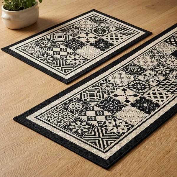 Pack_Of_2_Blue_Kitchen_Floor_Mat_Combo_Anti_Slip_Rubber_Runner_Printed_Set_18_X_28_Inch_And_18_X_54_Inch