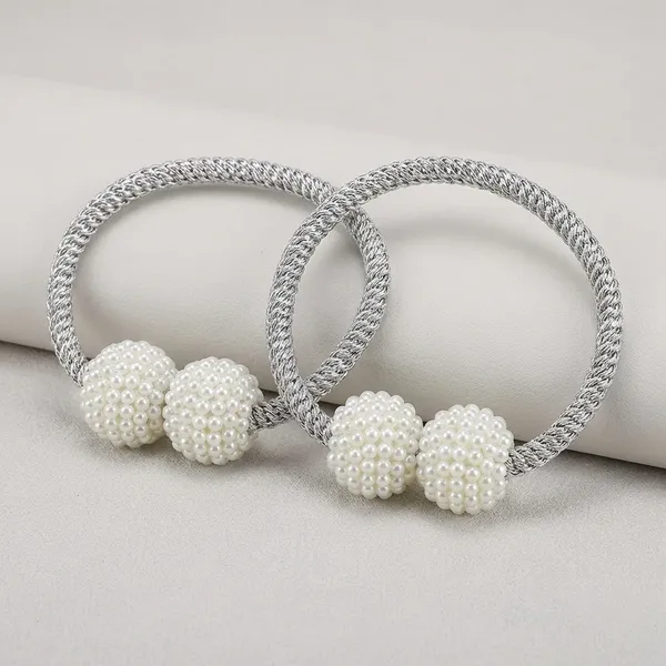 Pack_Of_2_White_Pvc_Matte_Finish_Curtain_Magnetic_Holder_Tassel_Tie_Back