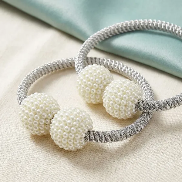 Pack_Of_2_White_Pvc_Matte_Finish_Curtain_Magnetic_Holder_Tassel_Tie_Back