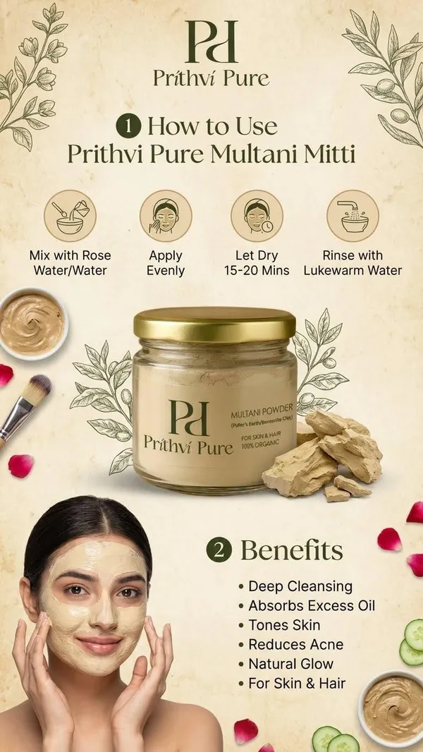 Multani_Mitti_Powder_300g_|_Natural_Fuller’s_Earth_Bentonite_Clay_for_Face_Skin_Hair_|_Exfoliating_Soothing_Nourishing_Smoothening_|_White_Mud_Natural_Powder