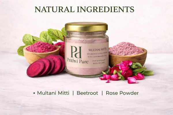 Rose_&_Beetroot_Radiance_Ritual_300_Gms_|_Organic_Double_Filtered_Herbal_Face_Pack_for_Bright_Skin_Glow_Oil_Control_Tan_Removal_|_Natural_Skincare