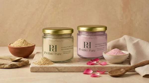 100%_Organic_Multani_Mitti_Powder_with_Rose_Extract_|_Double_Filtered_Fuller’s_Earth_for_Face_&_Hair_|_Skin_Brightening,_Oil_Control_&_Acne_Care_Mask