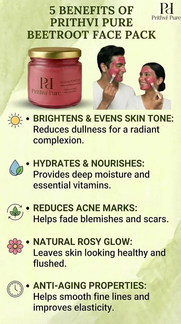 Beetroot_Multani_Mitti_Face_Pack_300g_|_Organic_Double_Filtered_Herbal_Clay_for_Bright_Skin_Glow_Oil_Control_Tan_Removal_|_Natural_Skincare