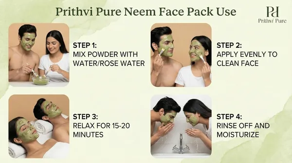 Neem_Multani_Mitti_Clay_300_Gm_|_Prithvi_Pure_100%_Organic_Double_Filtered_Face_Pack_for_Skin_&_Hair_|_Natural_Exfoliating_&_Soothing_Fuller's_Earth_Powder_|_300_gm_(Neem)
