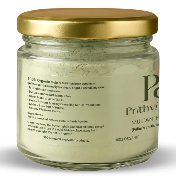 Neem_Multani_Mitti_Clay_300_Gm_|_Prithvi_Pure_100%_Organic_Double_Filtered_Face_Pack_for_Skin_&_Hair_|_Natural_Exfoliating_&_Soothing_Fuller's_Earth_Powder_|_300_gm_(Neem)