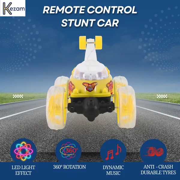 Yellow_Premium_Plastic_Remote_Control_Stunt_Car_For_Kids