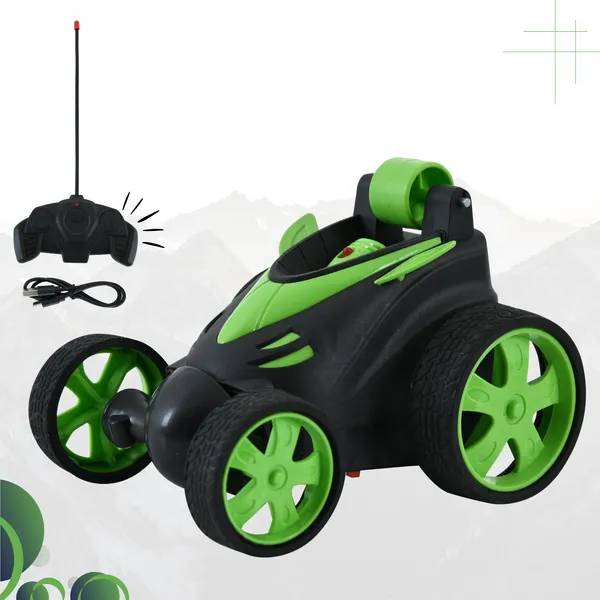 Green_&_Black_Premium_Plastic_Remote_Control_Stunt_Car_Small_For_Kids