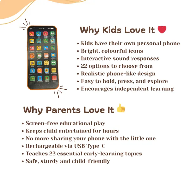 Black_Premium_Plastic_Talking_Phone_For_Kids