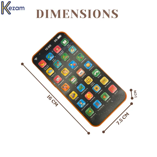 Black_Premium_Plastic_Talking_Phone_For_Kids