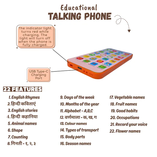 Pink_Premium_Plastic_Talking_Phone_For_Kids