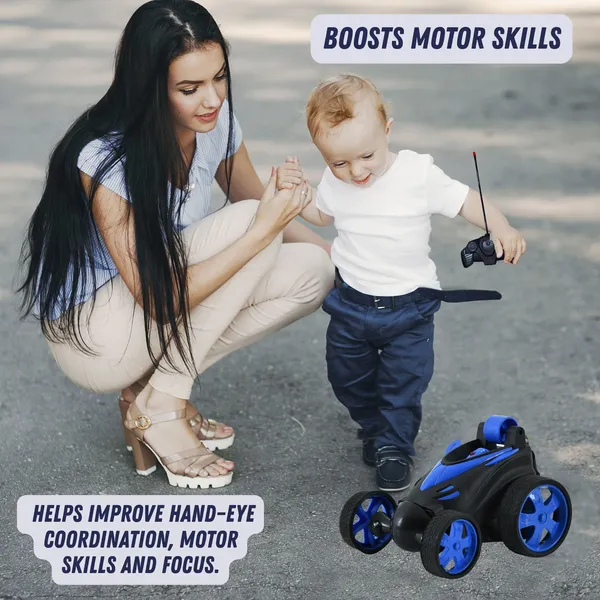 Blue_&_Black_Premium_Plastic_Remote_Control_Stunt_Car_Small_For_Kids