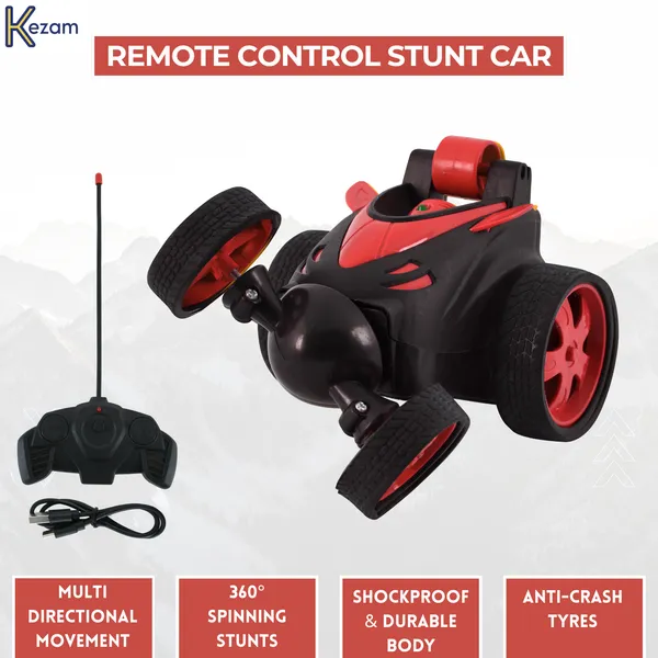 Red_&_Black_Premium_Plastic_Remote_Control_Stunt_Car_Small_For_Kids