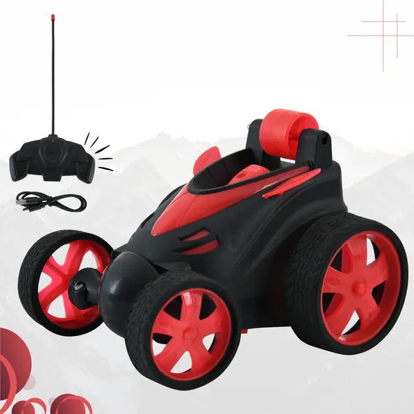 Red_&_Black_Premium_Plastic_Remote_Control_Stunt_Car_Small_For_Kids