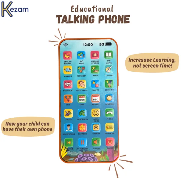 Blue_Premium_Plastic_Talking_Phone_For_Kids