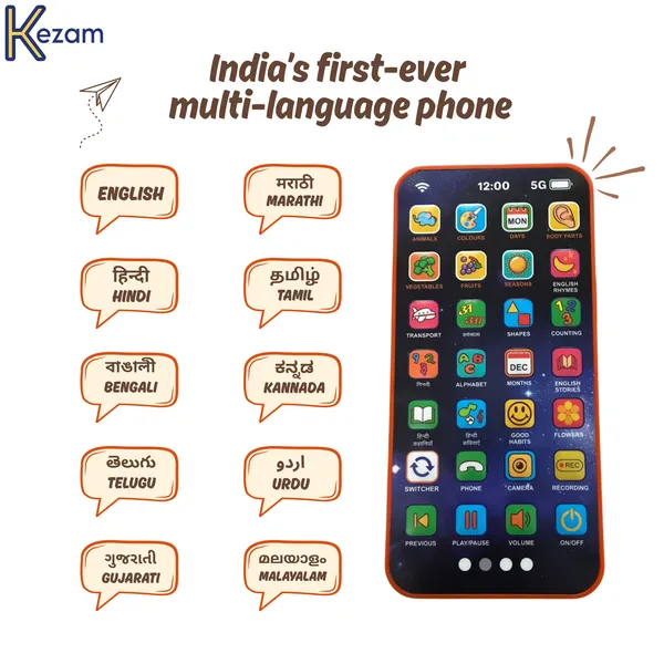 Multicolour_Premium_Plastic_Talking_Phone_For_Kids
