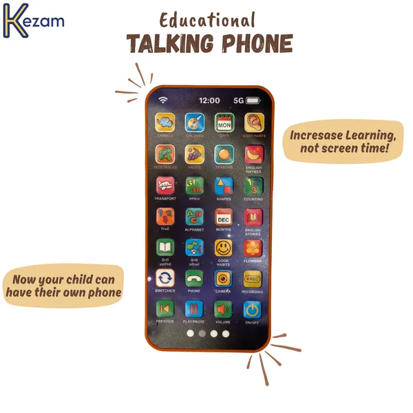 Multicolour_Premium_Plastic_Talking_Phone_For_Kids