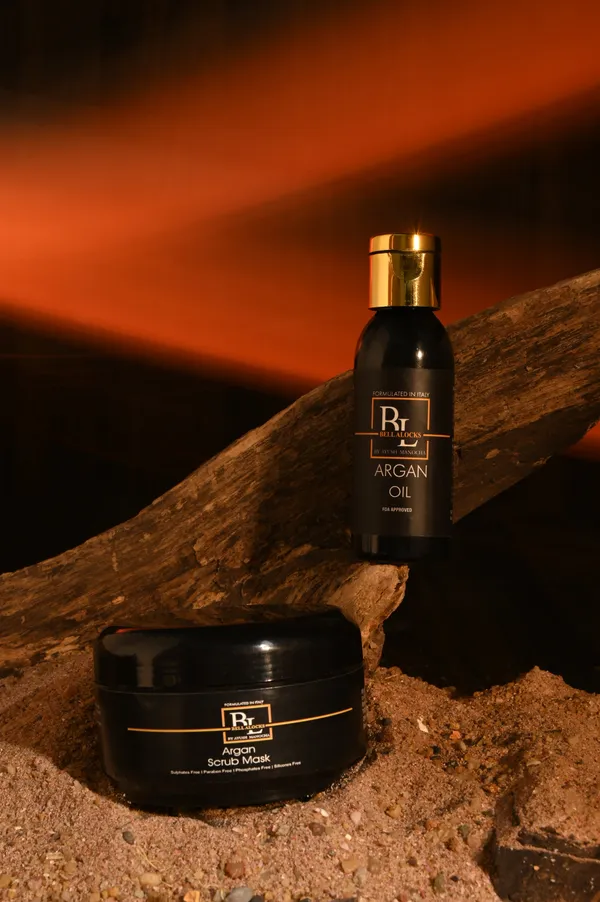 Argan_Spa_Combo_|_Argan_Oil_30_Ml_&_Scrub_Mask_150_Gm