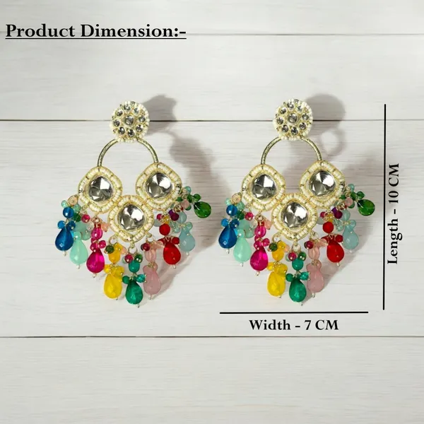 Multi_Colour_Gold_Plated_Traditional_Handcrafted_Pearl_Kundan_Beaded_Chandbali_Earrings_For_Women