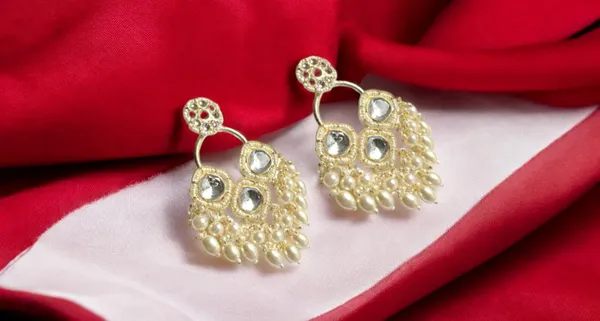 White_Gold_Plated_Traditional_Handcrafted_Pearl_Kundan_Beaded_Chandbali_Earrings_For_Women