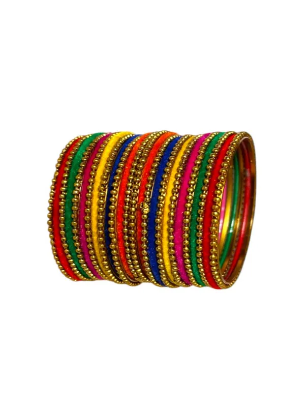 Multicolour_Traditional_Ethnic_Gold-Plated_&_Vibrant_Velvet_Metal_Bangles_For_Women_(26_Pieces)