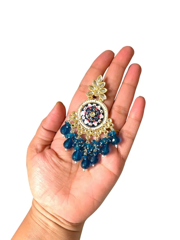 Blue_Gold_Plated_Traditional_Floral_Kundan_Studded_Minakari_Jhumki_Earrings_For_Women