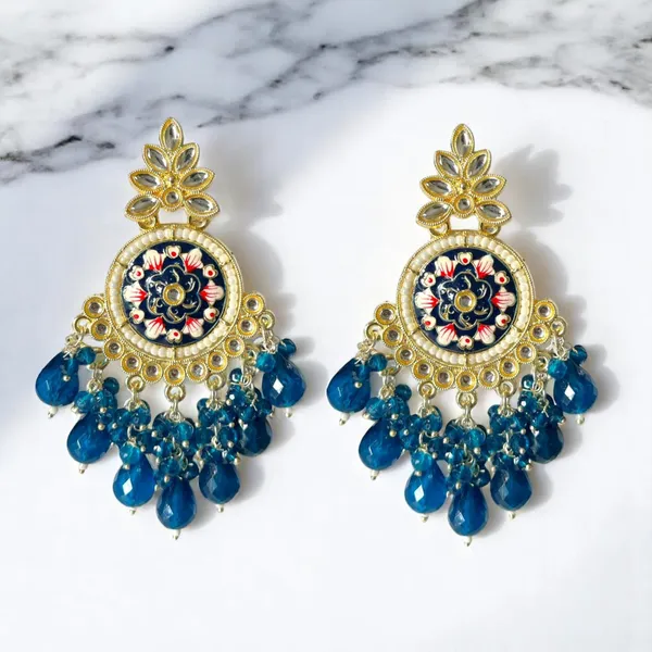 Blue_Gold_Plated_Traditional_Floral_Kundan_Studded_Minakari_Jhumki_Earrings_For_Women